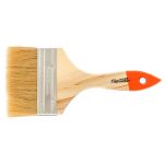 Плоская кисть Sparta Slimline 824455, 4 дюйма (100 мм), с натуральной щетиной и деревянной ручкой, и
