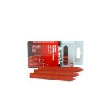 Красные разметочные восковые мелки Matrix 84818 длиной 120 мм, 6 шт. в коробке, пригодятся для нанес